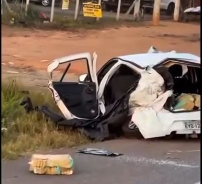 Polícia Rodoviária Federal de Água Clara apreende droga após capotamento de veículo na BR 262
