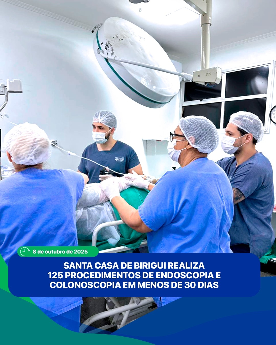 Santa Casa de Birigui realizou 125 procedimentos de endoscopia e colonoscopia em menos de 30 dias
