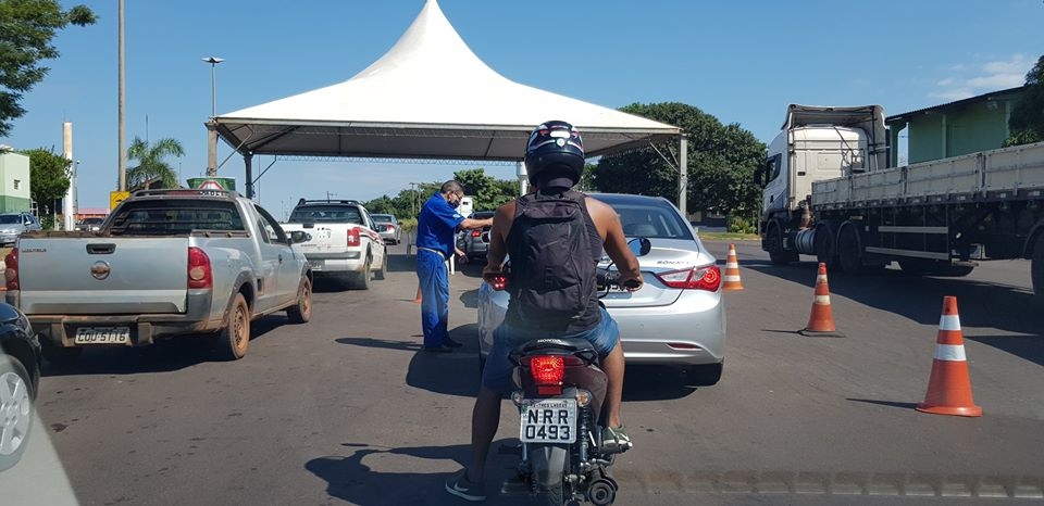 Uma pessoa de Andradina com sintomas de coronavírus foi detectada na barreira da BR 262 em Três Lagoas