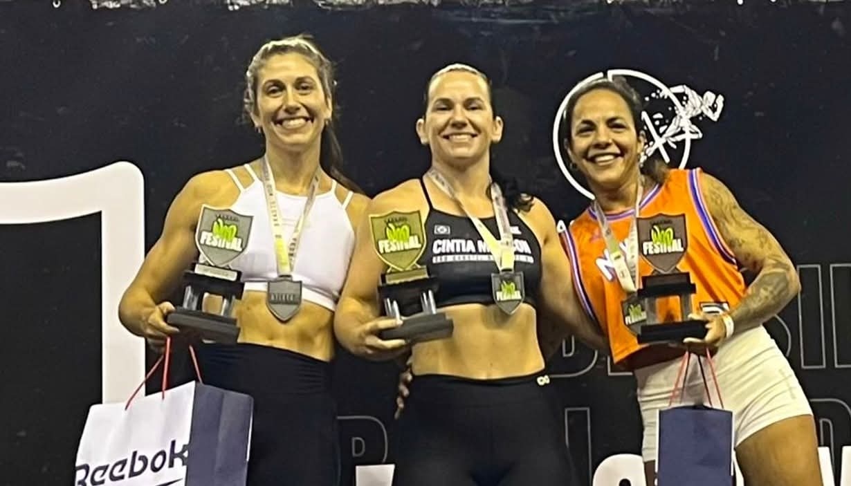 CROSSFITTER ANDRADINENSE LARISSA FEIFARECK É DESTAQUE NO BRASIL WOD FESTIVAL