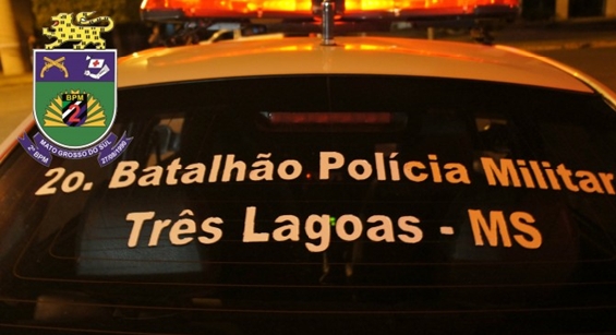 Em Três Lagoas acusado de estupro, é “socorrido” pela PM após andar pelado pela via pública na Vila Carioca