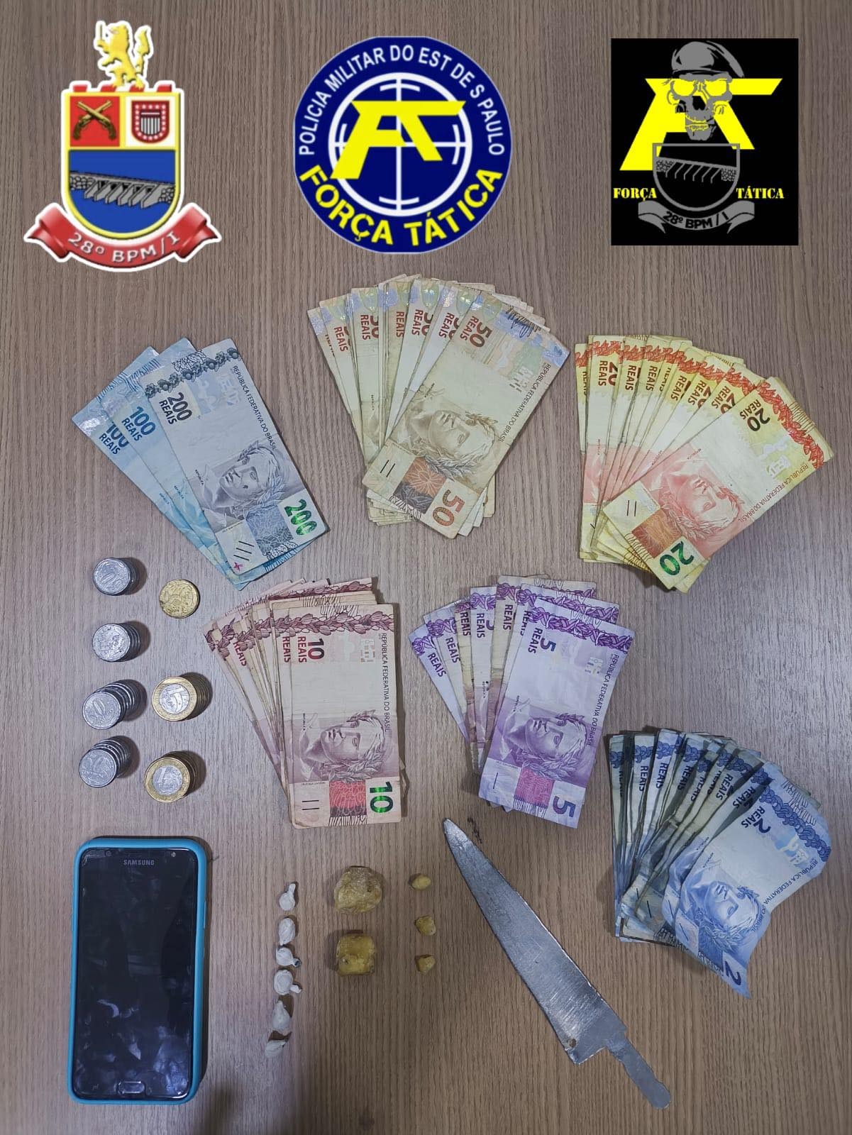 Força Tática de Andradina prende homem por tráfico de drogas no bairro Stela Maris