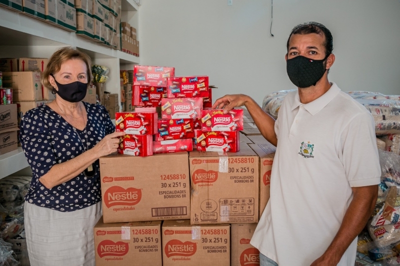 Bombons serão entregues juntamente com kits merenda pelo Novo Governo de Andradina