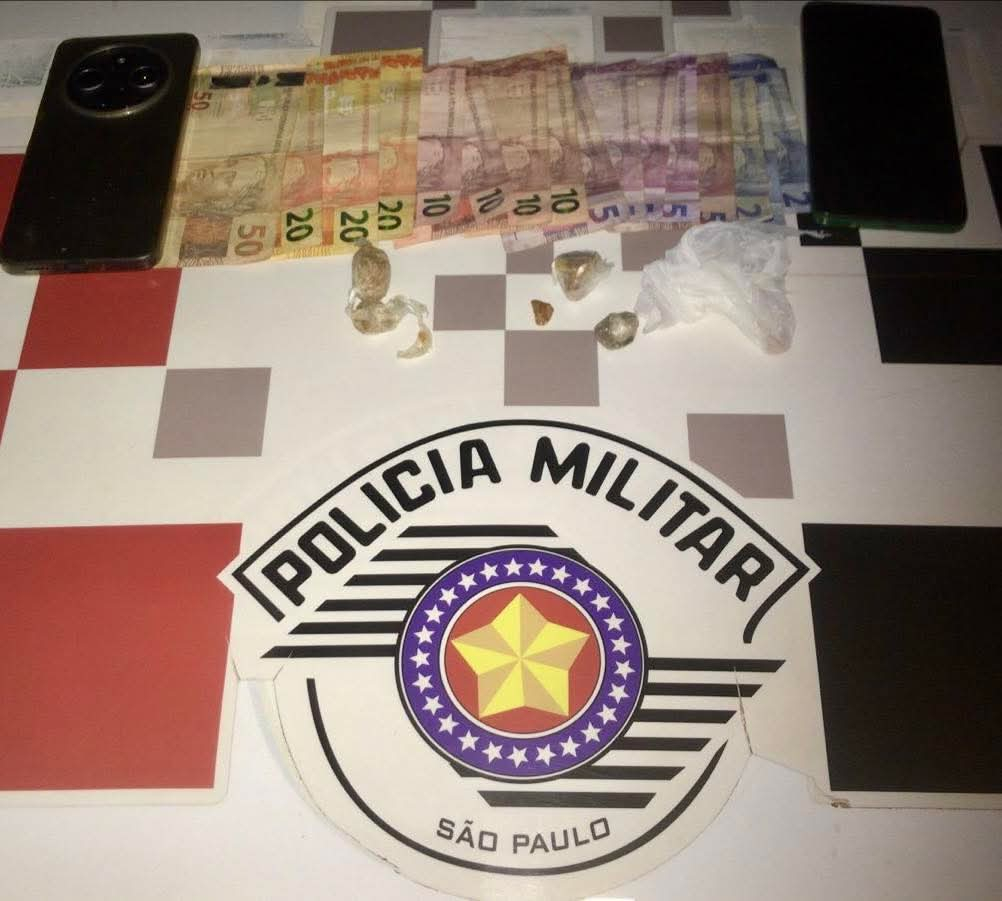 Polícia Militar de Ilha Solteira prende homem por tráfico de drogas na Zona Norte