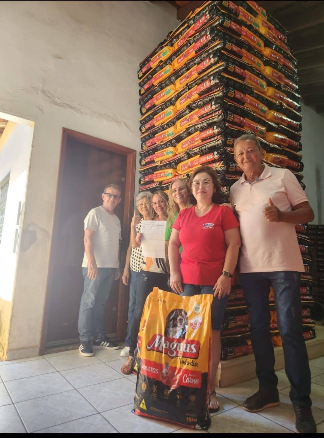 Associação Protetora dos Animais de Andradina conquista 472 castrações e um caminhão de ração