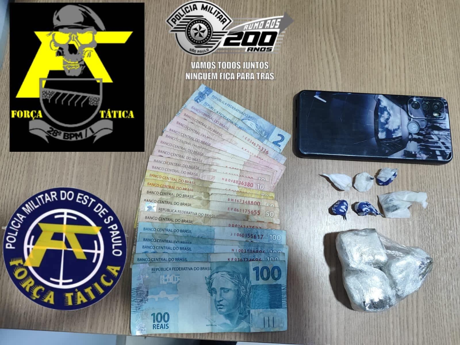 Polícia Militar prende homem por tráfico interestadual de drogas em Castilho