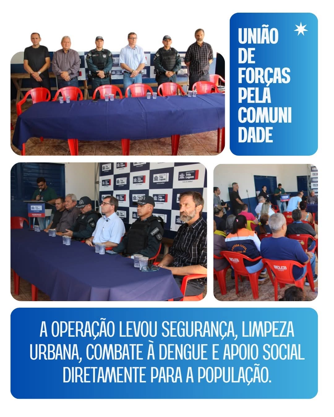Operação Approximatus mostrou a força do trabalho integrado em Três Lagoas