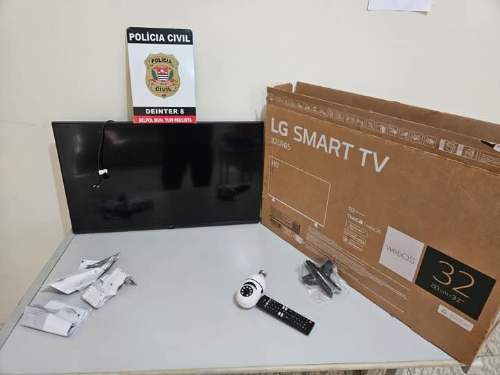 POLÍCIA CIVIL RECUPERA OBJETOS FURTADOS DE PROPRIEDADE RURAL EM TUPI PAULISTA