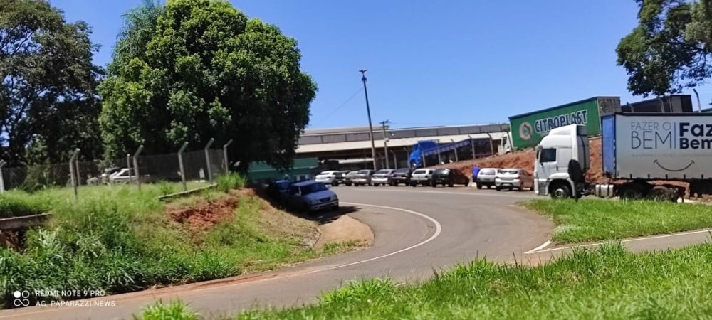 Funcionário da Citroplast de Andradina está na UTI após meia tonelada de carga cair em seu corpo