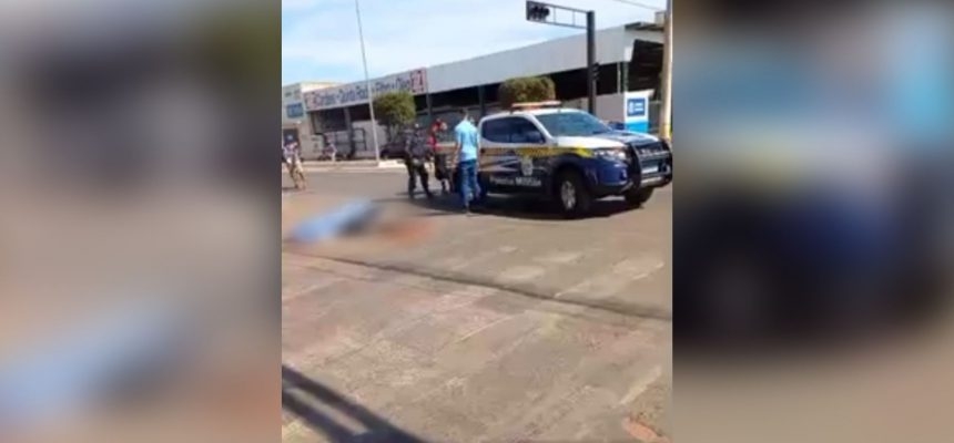 Em Três Lagoas mulher de 50 anos morre atropelada por caminhão na avenida Clodoaldo Garcia