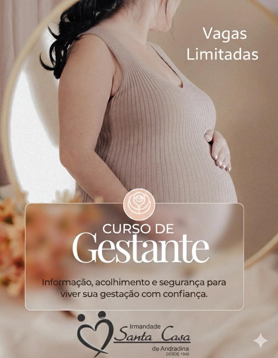 Santa Casa de Andradina abre inscrições para curso de gestante