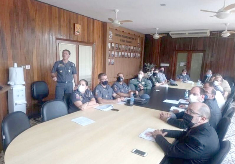 Depois de ataques a bancos, Delegado Seccional de Araçatuba e a Comandante do 2º Batalhão de Araçatuba se reúnem CPI 10 em Araçatuba