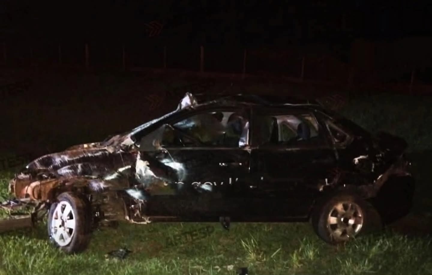 Motorista morre após capotamento de automóvel na Marechal Rondon SP-300 em Castilho