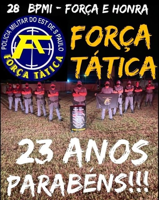 28º BATALHÃO DE ANDRADINA: FORÇA TÁTICA DA POLÍCIA MILITAR COMPLETA 23 ANOS DE CRIAÇÃO