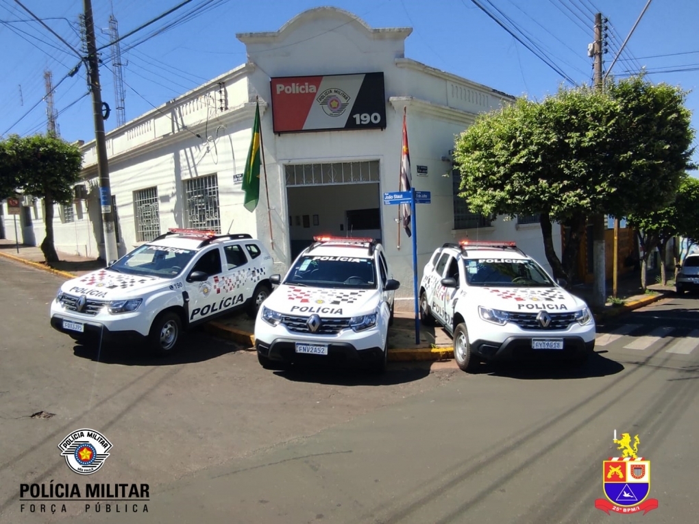 Polícia Militar de Tupi Paulista prendeu homem após agredir esposa grávida e familiares