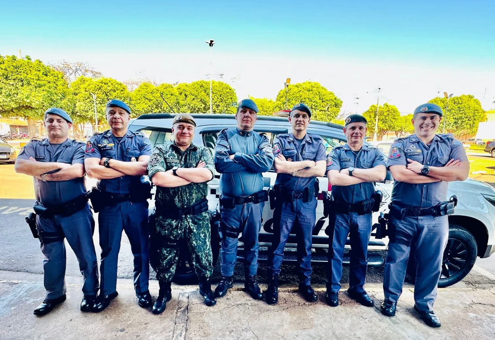 28º BPM/I De Andradina Recebe Visita Técnica para o 21º Prêmio Polícia Militar de Qualidade