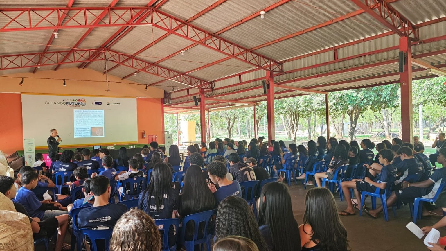 Polícia Militar em Três Lagoas realiza palestra sobre prevenção ao uso de drogas