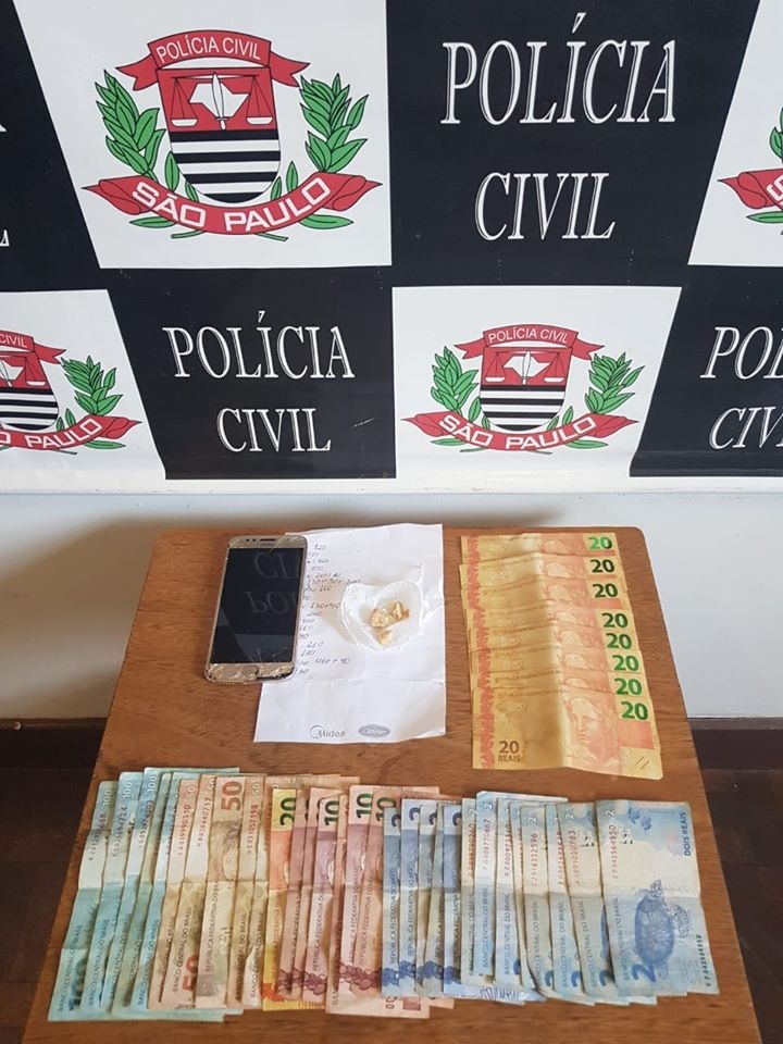 DISE de Andradina prendeu acusado de tráfico de drogas e com dinheiro falso alvo de investigação Parque São Gabriel