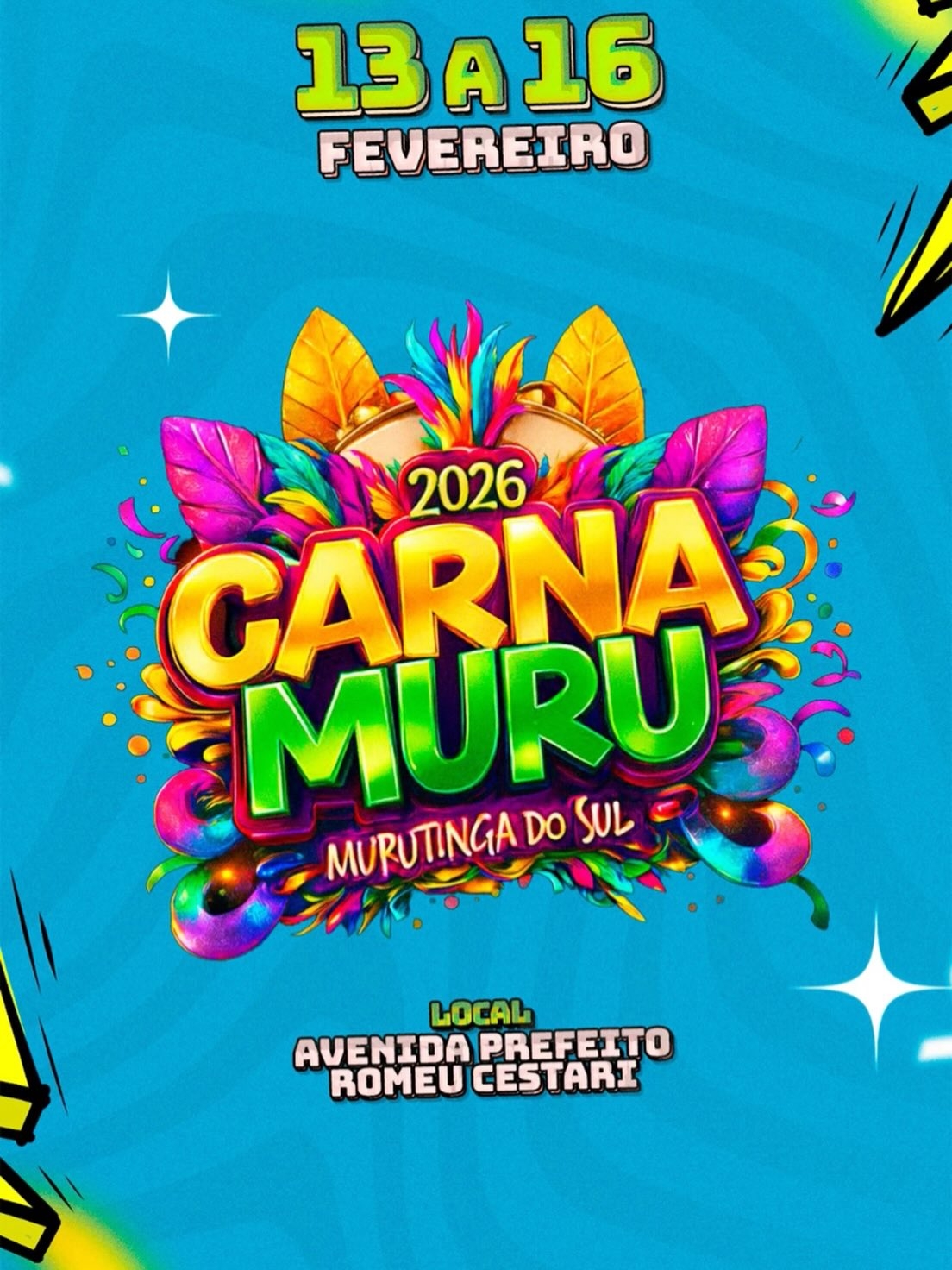 Carna Muru 2026 é confirmado em Murutinga do Sul