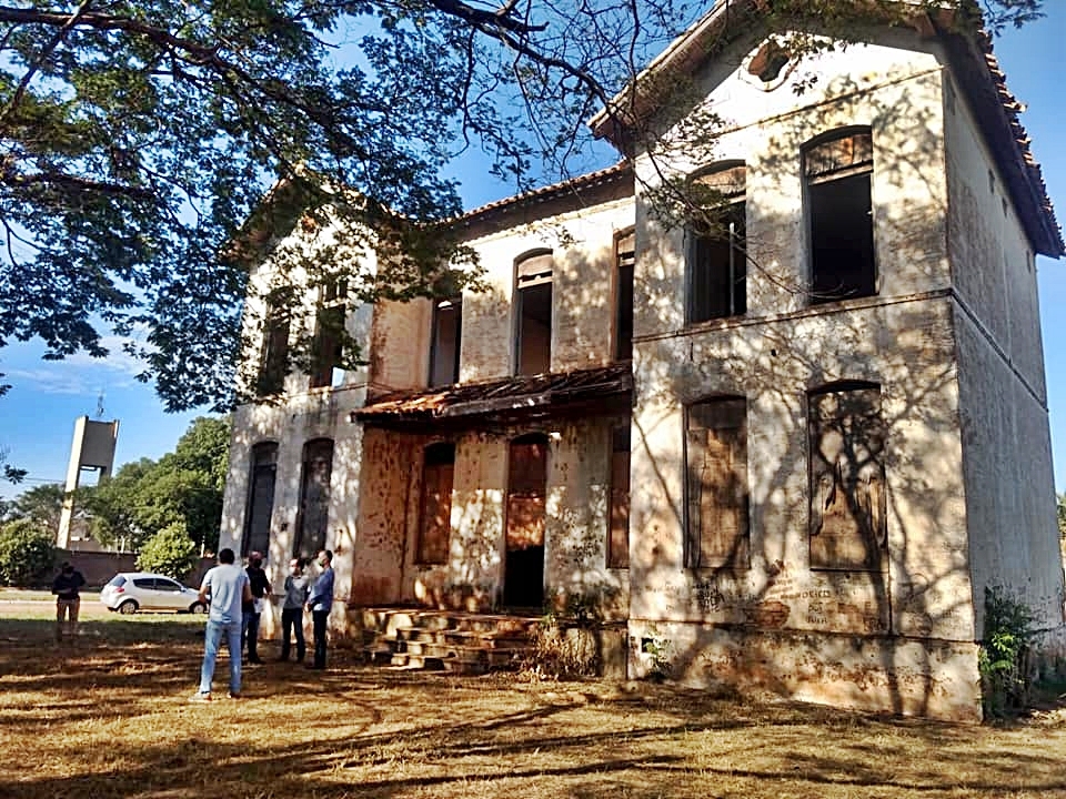 Começa a tão esperada restauração do Palácio do Imperador, em Itapura