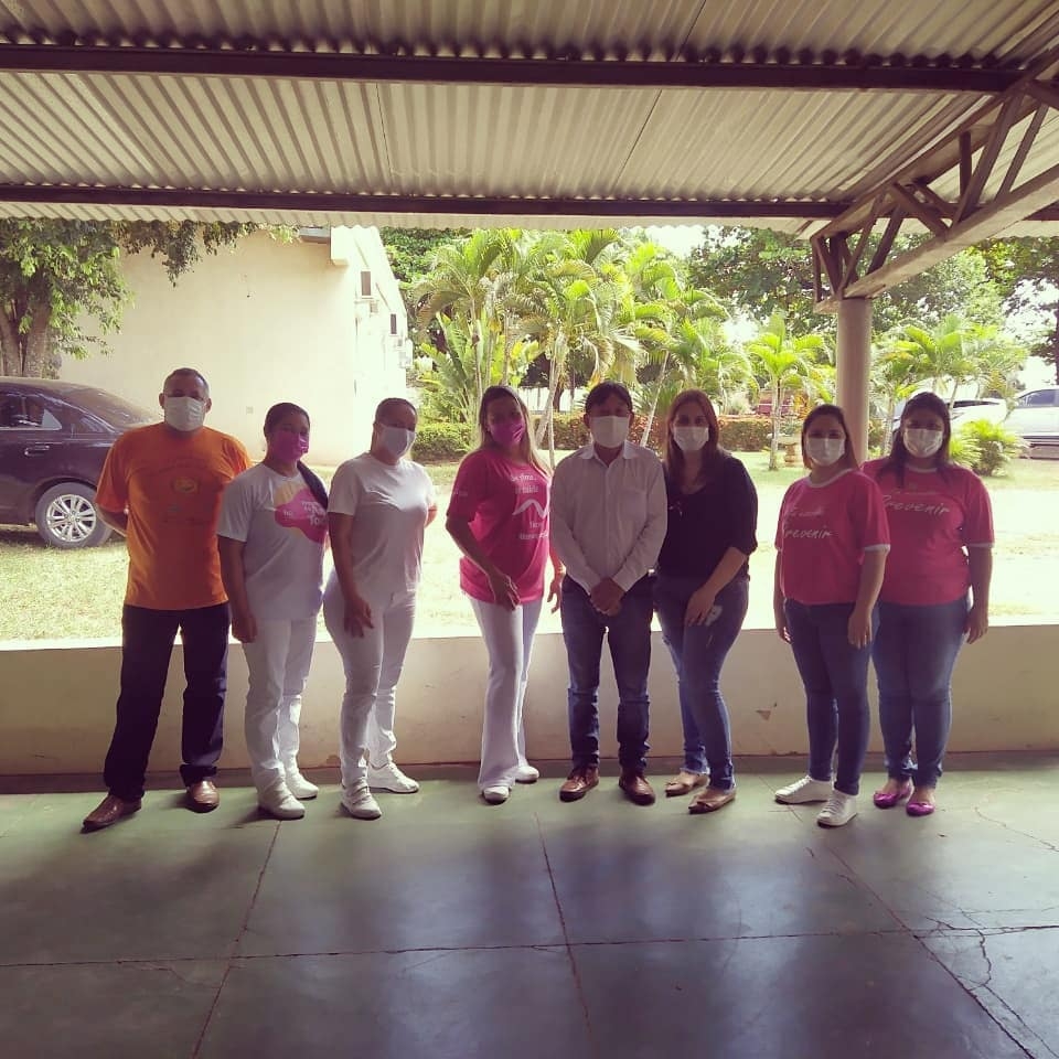 Carreta de Mamografia do Hospital de Amor de Barretos em Lavínia