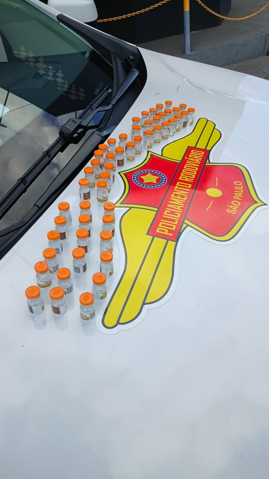Polícia Rodoviária de Andradina prende contrabandista com medicamentos para emagrecer na rodovia SP 300