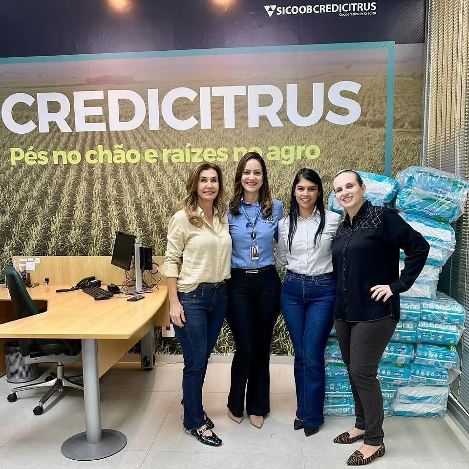 Santa Casa de Penápolis recebe doação de 1.584 fraldas geriátricas da SicooB