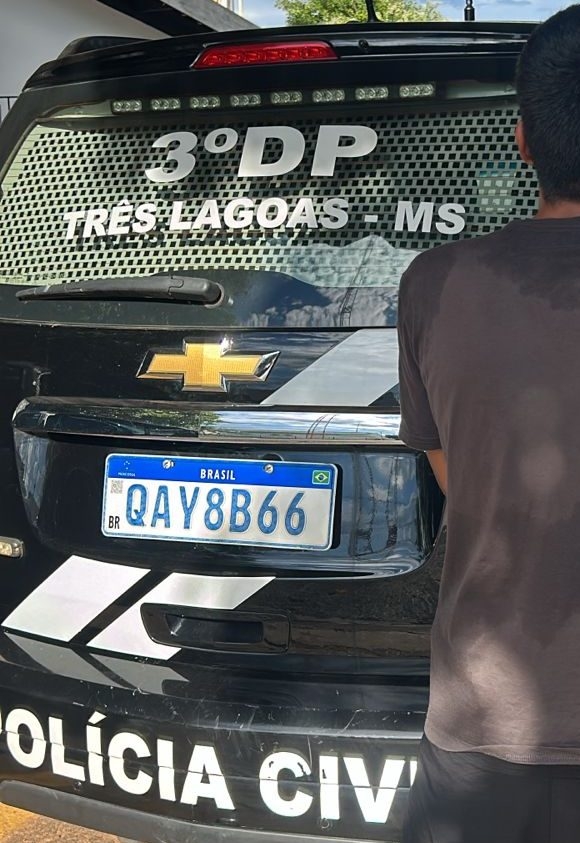 Polícia civil captura foragido do sistema prisional em Três Lagoas