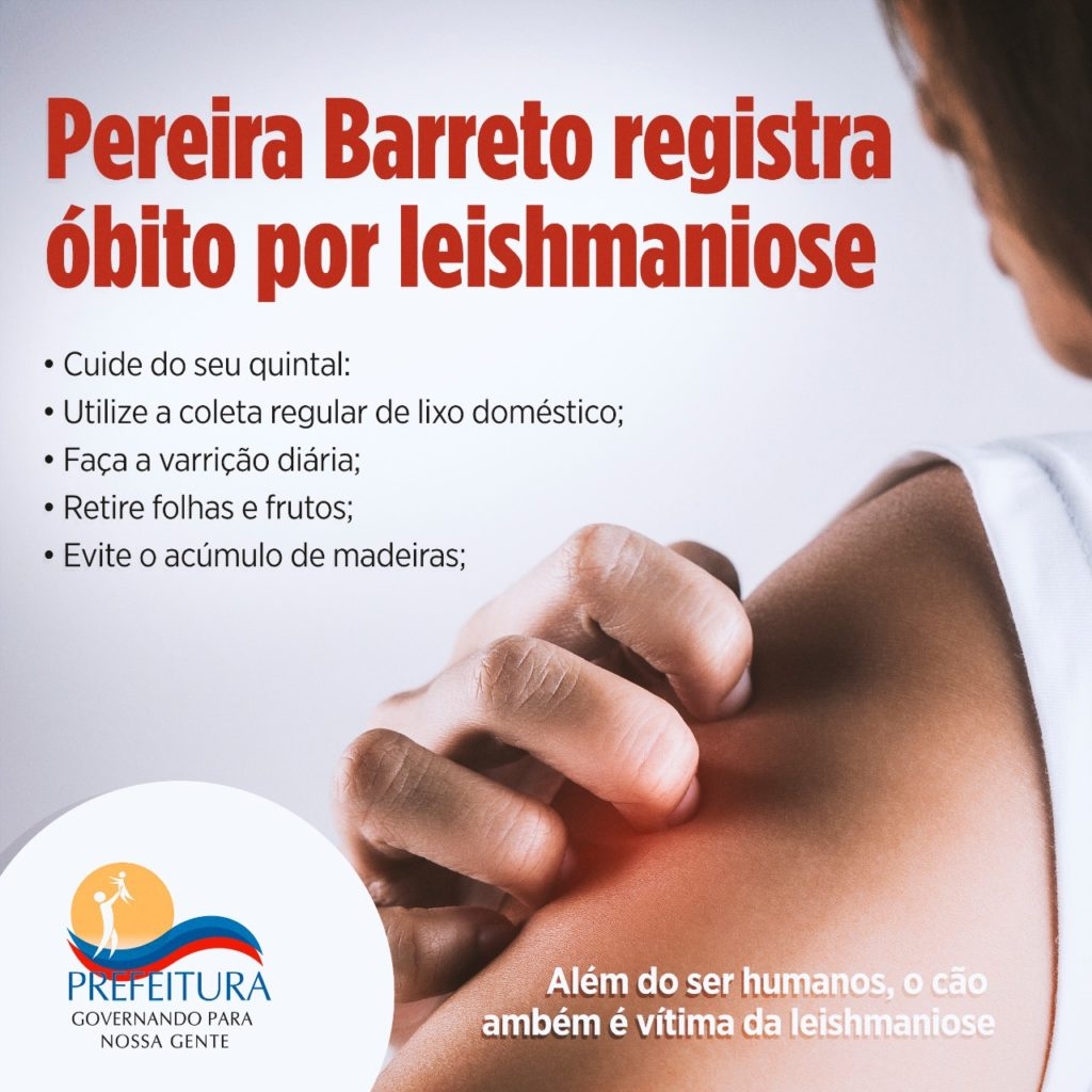 Pereira Barreto registra morte por Leishmaniose em idosa de 87 anos