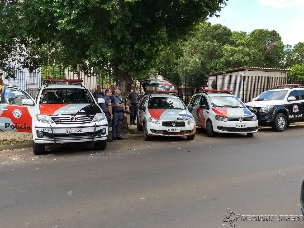 Polícia Militar de Selvíria apreende armas de fogo