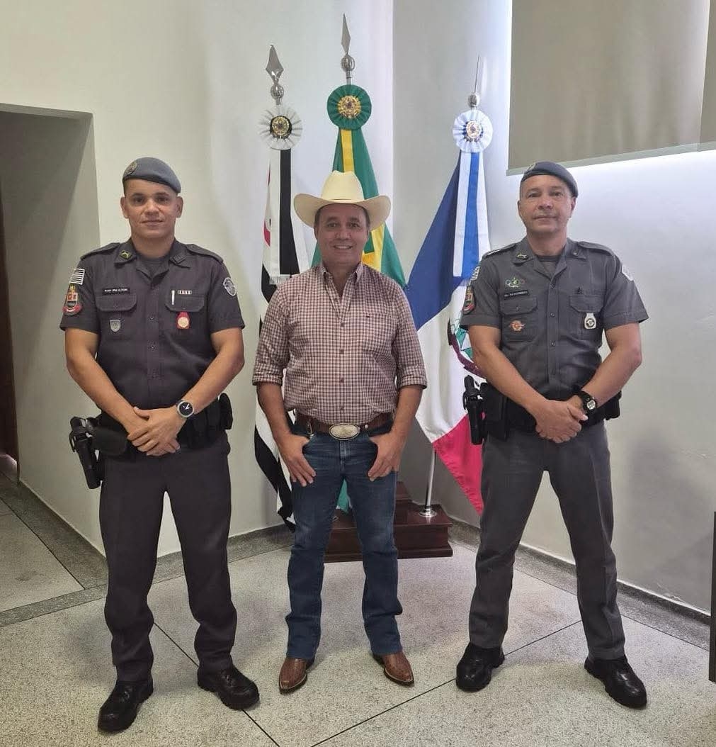 Polícia Militar apresenta novo comandante da 1ª Companhia do 28º BPM/I em visita a Nova Independência