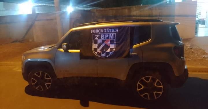 Força Tática não para em Três Lagoas, recupera veículo Roubado
