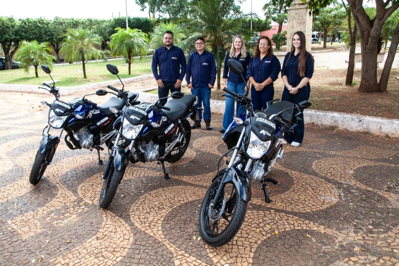 Prefeitura de Andradina adquire motos para reforçar fiscalização municipal