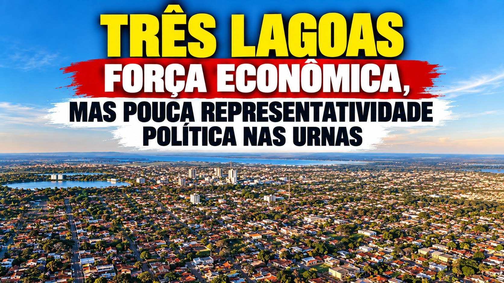 Três Lagoas elege um deputado estadual e fica sem representante federal