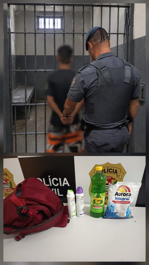 Polícia Militar prende homem por furto em Valparaíso