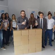 IRMANDADE SANTA CASA DE ANDRADINA RECEBE DOAÇÃO DE 240 FRASCOS DE ÁLCOOL EM GEL DO RENOMADO ADVOGADO DR. ADEMAR GOMES.