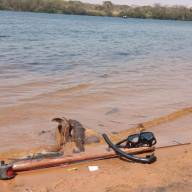Polícia Militar Ambiental de Três Lagoas prende e autua pescador em R$ 2,5 mil por pescar com arpão, capturar pescado fora da medida e acima da cota permitida