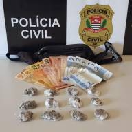 DISE de Andradina apreende menor de 14 anos em flagrante por tráfico de drogas, alvo de investigação bairro Barbarotto
