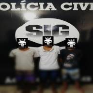 Trio de adolescentes furtam vários comércios em Água Clara e são detidos pelo SIG tentando embarcar em ônibus