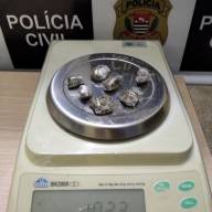 Polícia Civil de Lavínia prendeu morador do bairro Popular por tráfico de drogas
