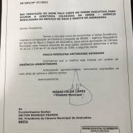 EM ANDRADINA MÁRIO CELSO LOPES INDICA POLÊMICO SHINKADO PARA CARGO NA ARSAE