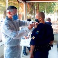 Profissionais da Polícia Municipal de Birigui começam a ser vacinados contra o coronavírus
