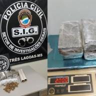 SIG de Três Lagoas prende traficante vulgo “FABIANINHO” alvo de investigação Jardim Violetas