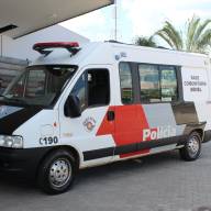 POLÍCIA MILITAR DE MIRANDÓPOLIS RECEBEU UMA BASE COMUNITÁRIA MÓVEL