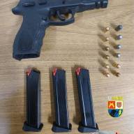 BAEP de Araçatuba prendeu indivíduo com pistola 380 após disparo em via pública, alvo de combate ao crime Vicinal Karan Resek