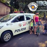 Policiais Militares realizam sonho de menino de 3 anos em Murutinga do Sul