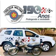 Comando Patrulha de Andradina localiza no Jardim Europa moto furtada