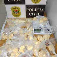 Dise de Araçatuba prendeu 02 homens com 1 kg de pasta base de cocaína, alvo de investigação bairro Morada dos Nobres