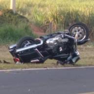 Delegado Seccional de Polícia de Dracena sofre acidente na Rodovia Júlio Budiski