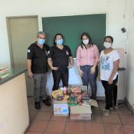 Corpo Funcional da Penitenciária 3 de Lavínia doou alimentos ao Fundo Social da Solidariedade